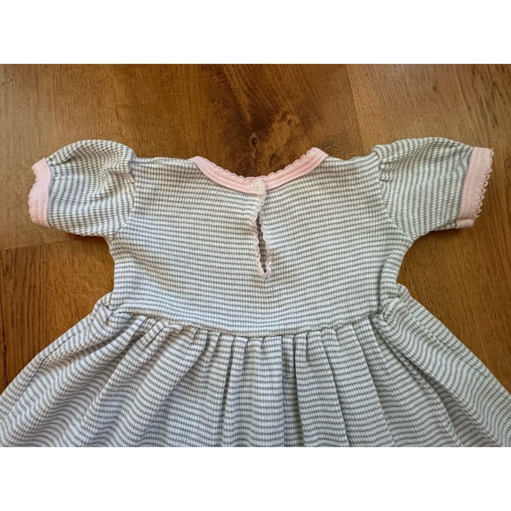 Paty Pima Cotton Ruffle‎ Dress, Made In USA, Baby Girl 3m, Dress Only - Picture 10 of 10